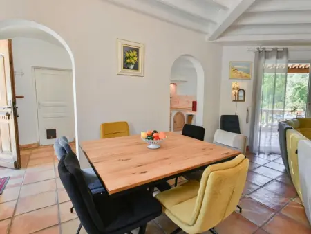Vue Jardin, Maison avec piscine privée près de la mer - Photo 9