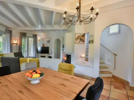 Vue Jardin, Maison avec piscine privée près de la mer - Photo 13