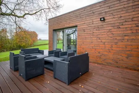 Superbe maison de vacances pour 15 adultes située à Champagne Le chêne et l'eau, Maison de vacances à Waimes avec jardin - Photo 22