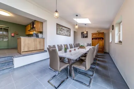 Superbe maison de vacances pour 15 adultes située à Champagne Le chêne et l'eau, Maison de vacances à Waimes avec jardin - Photo 37