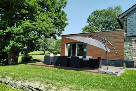 Superbe maison de vacances pour 15 adultes située à Champagne Le chêne et l'eau, Maison de vacances à Waimes avec jardin - Photo 42