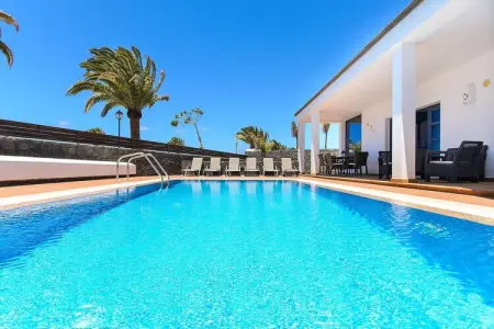 Villa B, Villa à Marina Rubicon avec Piscine - Photo 1
