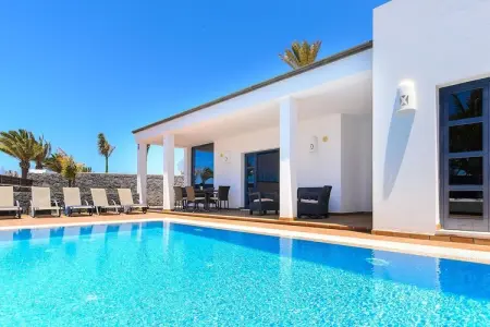 Villa B, Villa à Marina Rubicon avec Piscine - Photo 24
