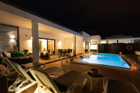 Villa B, Villa à Marina Rubicon avec Piscine - Photo 27