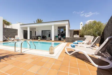 Villa A, Piscine privée à Playa Blanca - Photo 28