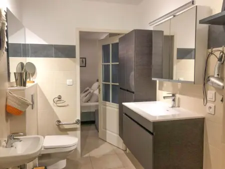De la Plaine, Maison avec piscine privée près de la plage - Photo 15