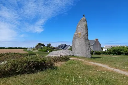 Natursteinhaus Plounévez-Lochrist, Maison en pierre à Plouescat plages proches - Photo 27