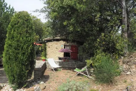 Ferienhaus in Bédoin, Chalet au Mont Ventoux avec Vue - Photo 13