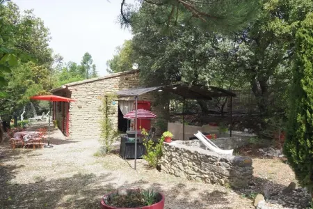 Ferienhaus in Bédoin, Chalet au Mont Ventoux avec Vue - Photo 15