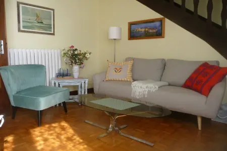 50m vom Sandstrand Ferienhaus Ploudalmézeau, Maison à Treompan près de Plage - Photo 3