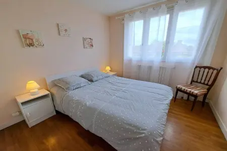 50m vom Sandstrand Ferienhaus Ploudalmézeau, Maison à Treompan près de Plage - Photo 8