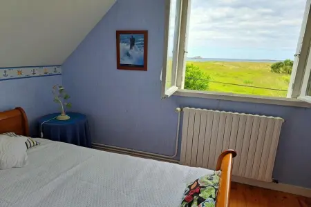 50m vom Sandstrand Ferienhaus Ploudalmézeau, Maison à Treompan près de Plage - Photo 11