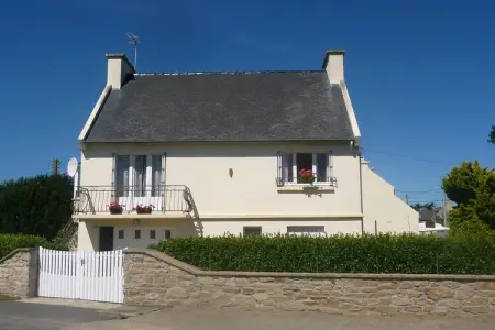 50m vom Sandstrand Ferienhaus Ploudalmézeau, Maison à Treompan près de Plage - Photo 18