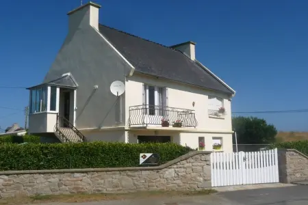 50m vom Sandstrand Ferienhaus Ploudalmézeau, Maison à Treompan près de Plage - Photo 19