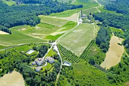 Ferienanlage Borgo della Meliana Gambassi Terme Typ Cottage, Appartement en Toscane avec piscine et golf - Photo 9