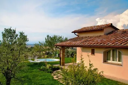 Ferienanlage Borgo della Meliana Gambassi Terme Typ Cottage Pool, Appartement en Toscane avec Piscine & Golf - Photo 9