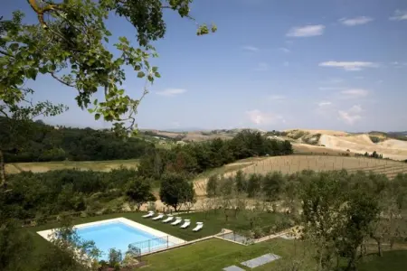 Ferienanlage Borgo della Meliana Gambassi Terme Typ Cottage Pool, Appartement en Toscane avec Piscine & Golf - Photo 36