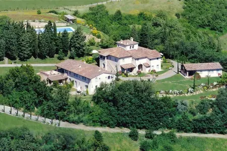 Ferienanlage Borgo della Meliana Gambassi Terme Typ Villa S Adele, Appartement en Toscane avec Piscine & Golf - Photo 13