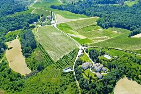 Ferienanlage Borgo della Meliana Gambassi Terme Typ Villa S Adele, Appartement en Toscane avec Piscine & Golf - Photo 29