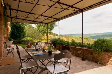 Ferienanlage Borgo della Meliana Gambassi Terme Typ Villa S Adele, Appartement en Toscane avec Piscine & Golf - Photo 32