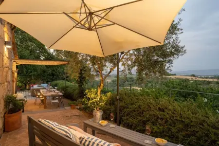 Ferienanlage Borgo della Meliana Gambassi Terme Typ Villa S Adele, Appartement en Toscane avec Piscine & Golf - Photo 34
