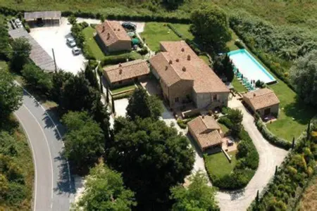 Ferienanlage Borgo della Meliana Gambassi Terme Typ Villa S Adele, Appartement en Toscane avec Piscine & Golf - Photo 37