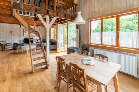 Charmante habitation pour 8 Adultes, Maison de vacances א Biטvre avec jardin - Photo 9