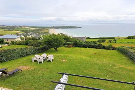 180° Panorama Meerblick Ferienhaus Telgruc-sur-Mer, Villa à Crozon avec vue mer & plage - Photo 14