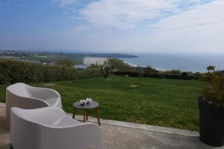 180° Panorama Meerblick Ferienhaus Telgruc-sur-Mer, Villa à Crozon avec vue mer & plage - Photo 19