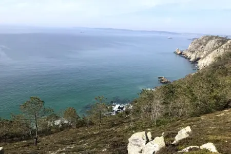 180° Panorama Meerblick Ferienhaus Telgruc-sur-Mer, Villa à Crozon avec vue mer & plage - Photo 29