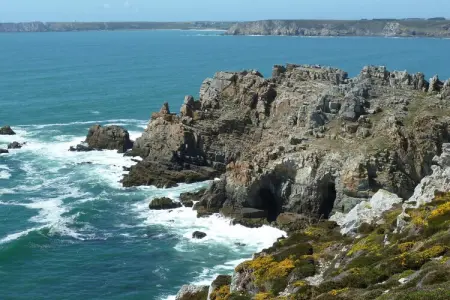 180° Panorama Meerblick Ferienhaus Telgruc-sur-Mer, Villa à Crozon avec vue mer & plage - Photo 32