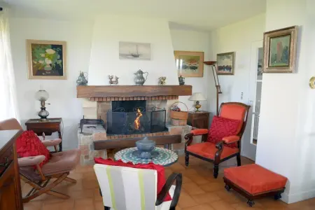 Ferienhaus mit 180° Panorama Meerblick Lampaul-Plouarzel, Maison de Vacances en Bretagne Vue Mer - Photo 5