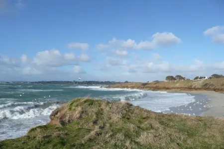 Ferienhaus mit 180° Panorama Meerblick Lampaul-Plouarzel, Maison de Vacances en Bretagne Vue Mer - Photo 22