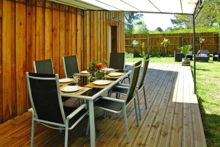 holiday home Le Porge, Magnifique chalet en bois, Le Porge - Photo 7