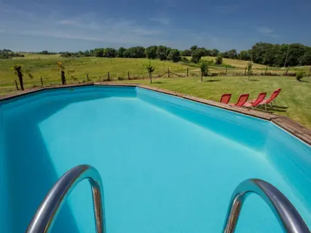 Grande Gite Bassoues, Chalet tranquille avec piscine privée et vue - Photo 5