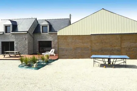 Steinhaus in Strandnähe Cléder, Maison en Pierre à Cléder près de Plage - Photo 17