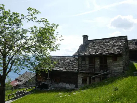 Rustico Bel Panorama, Maison 6 personnes à Malvaglia - Photo 20