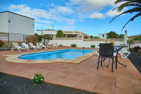 La Maison d  Andres, Maison de vacances spacieuse à La Oliva - Photo 8