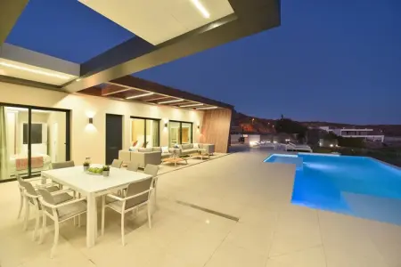 VILLA SUNSET VILLA 12 pax, Villa à Salobre avec Piscine et Golf - Photo 32