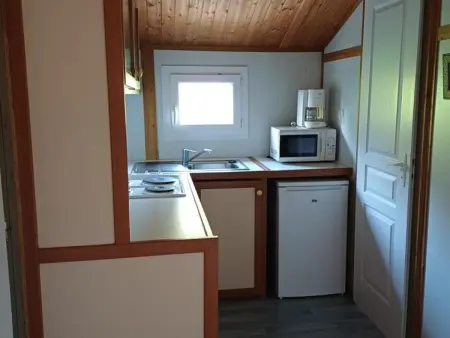 Chalets avec Terrasse - Capacité 5 Pers., Gite 5 personnes à Échassières - Photo 7