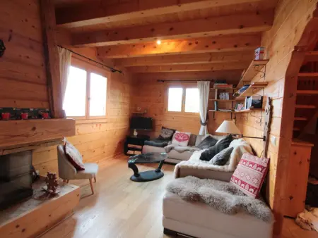 Chalet 3 chambres 8 pers avec cheminée et parking à 1000m des pistes - Photo 7