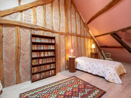 Gîte de charme avec cour et jardin, proche château, cheminée, ping-pong, draps inclus - Photo 17