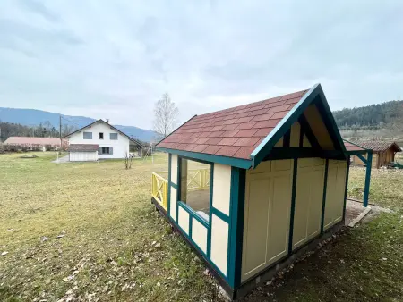 Chalet spacieux avec cheminée, proche forêt, sentiers pédestres, terrasse, terrain clos, jeux et WIFI - Photo 24