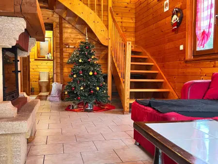 Chalet confortable avec cheminée à Taintrux, Gite 6 personnes à Taintrux - Photo 9