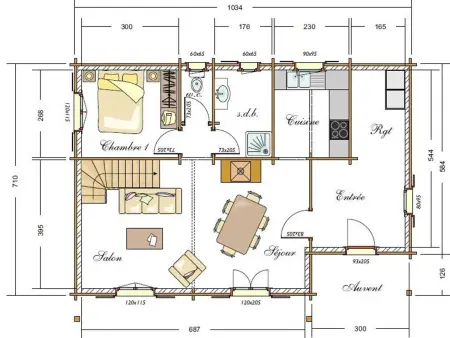 Chalet tout confort avec terrasse et poêle, animaux acceptés - Photo 25