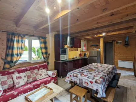 Chalet en bois avec jardin, proche ski et randonnée, équipé pour 8 pers. à Vagney, Vosges - Photo 10