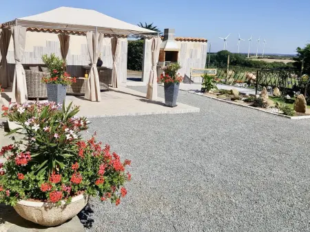 Maison rénovée à la ferme avec jardin privé, WI-FI, pêche, balançoire, trampoline - Brem-sur-Mer - Photo 10