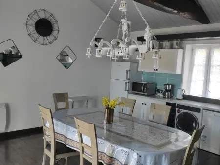 Maison rénovée à la ferme avec jardin privé, WI-FI, pêche, balançoire, trampoline - Brem-sur-Mer - Photo 23