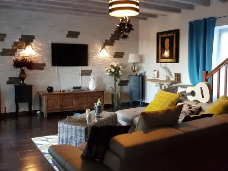 Maison rénovée à la ferme avec jardin privé, WI-FI, pêche, balançoire, trampoline - Brem-sur-Mer - Photo 24