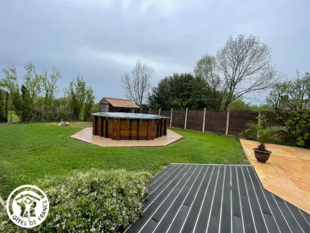 Grange rénovée avec piscine privative - 4 ch, jardin clos, à 7 km d'Indian Forest - Photo 10